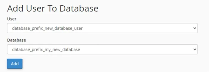 Add User To Database