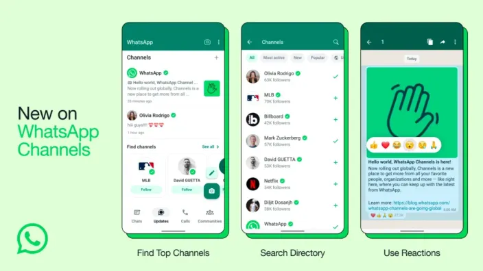 WhatsApp channels