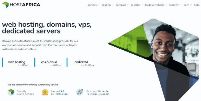 Web hosting exhibit A: HostAfrica