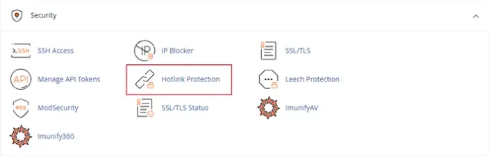 Hotlink Protection