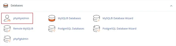 phpMyAdmin