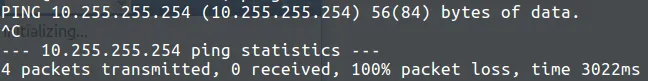 ping stats