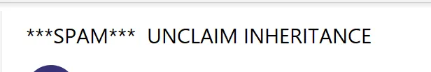 Spam is clearly marked by Apache SpamAssassin.
