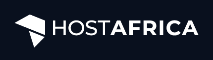 HOSTAFRICA single colour logo black