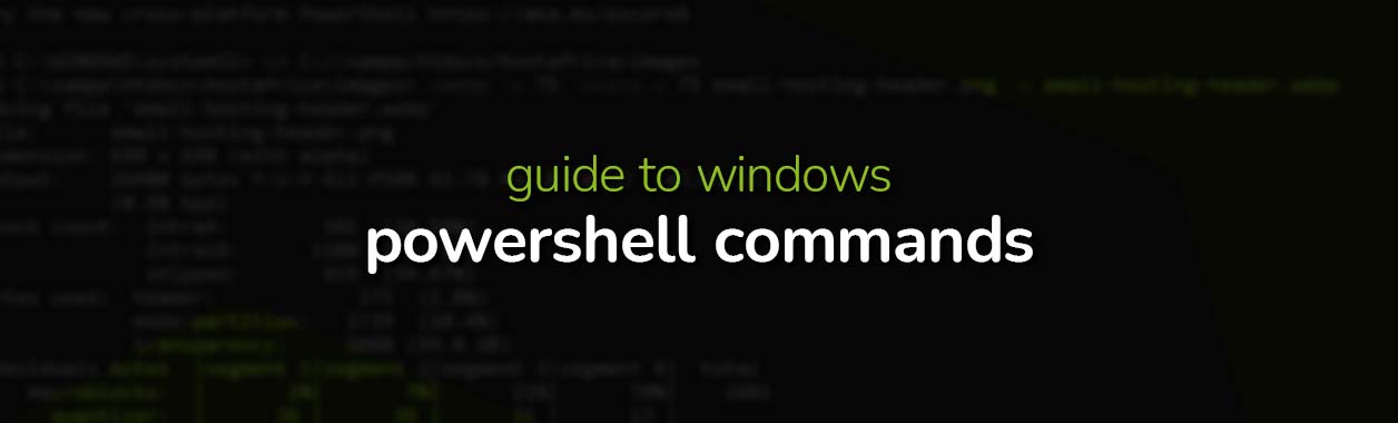 powershell commands blog cover