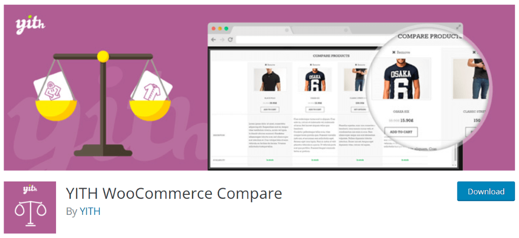 YITH WooCommerce Compare - WordPress.org