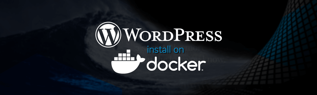 WordPress install on Docker