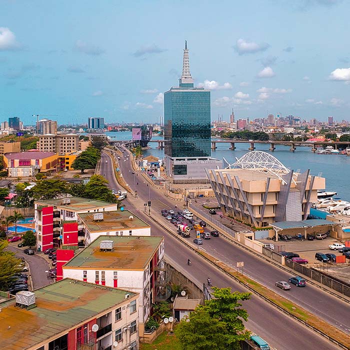 Nigeria cityscape